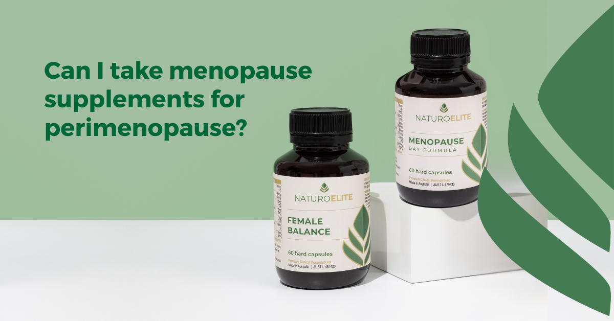 menopause supplements for perimenopause