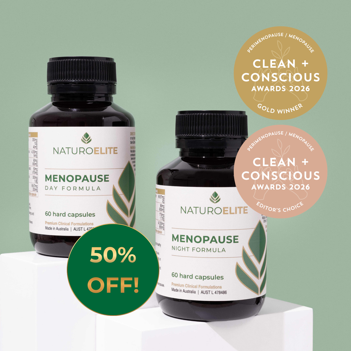 Menopause Day & Night Bundle | 50% Off for a Limited Time!