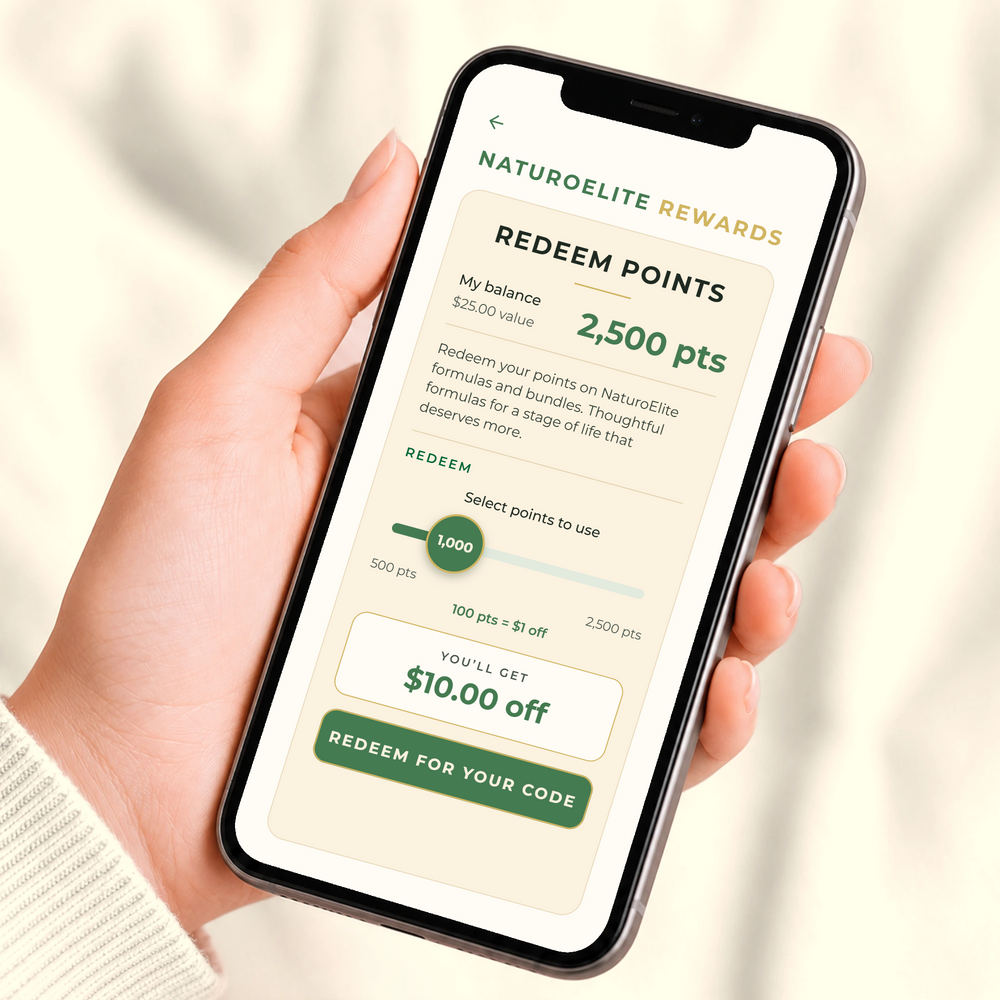 NaturoElite Rewards loyalty program